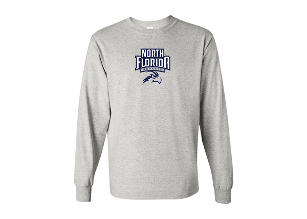 Men's UNF Ospreys Gildan Heavy Cotton Long Sleeve T-Shirt