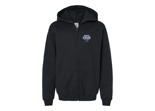 Gildan Heavy Blend Youth UNF Ospreys Full Zip Hooded Sweatshirt