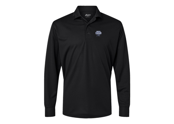 Men's UNF Ospreys Paragon Prescott Long Sleeve Polo