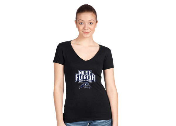 Women's UNF Ospreys Next Level V-Neck T-Shirt