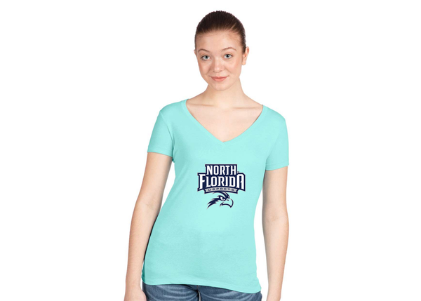 Women's UNF Ospreys Next Level V-Neck T-Shirt