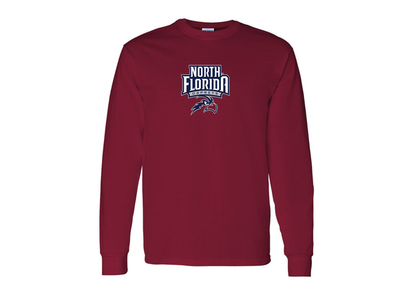 Men's UNF Ospreys Gildan Heavy Cotton Long Sleeve T-Shirt