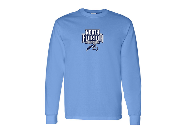 Men's UNF Ospreys Gildan Heavy Cotton Long Sleeve T-Shirt