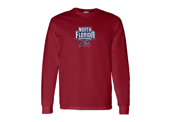 Men's UNF Ospreys Gildan Heavy Cotton Long Sleeve T-Shirt