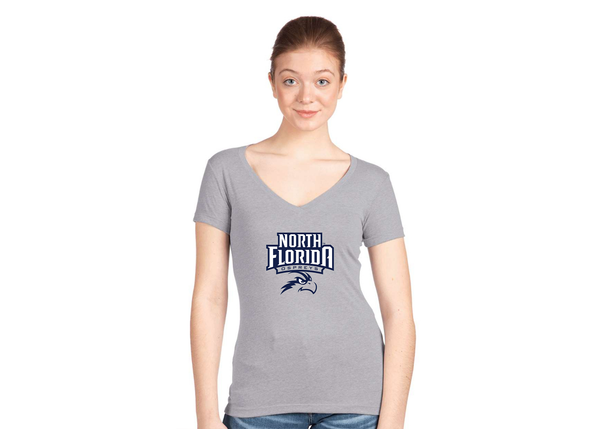 Women's UNF Ospreys Next Level V-Neck T-Shirt