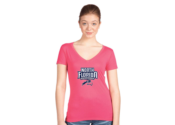 Women's UNF Ospreys Next Level V-Neck T-Shirt