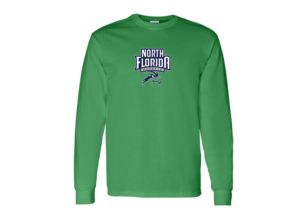 Men's UNF Ospreys Gildan Heavy Cotton Long Sleeve T-Shirt