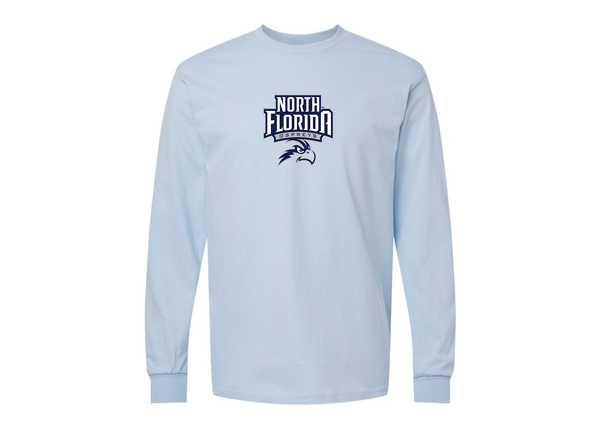 Men's UNF Ospreys Gildan Heavy Cotton Long Sleeve T-Shirt