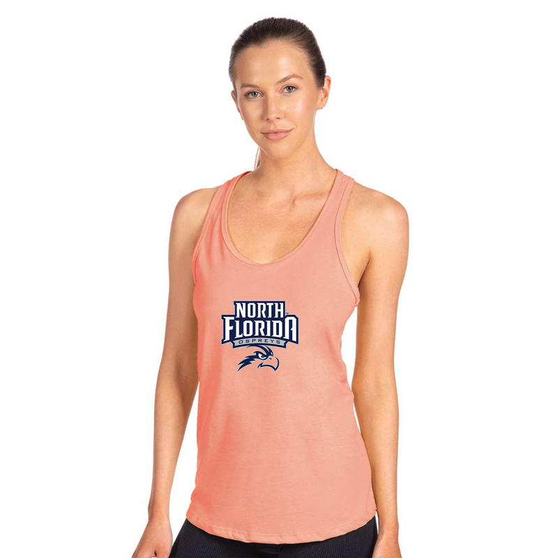 Women's UNF Ospreys Next Level Ideal Racerback Tank