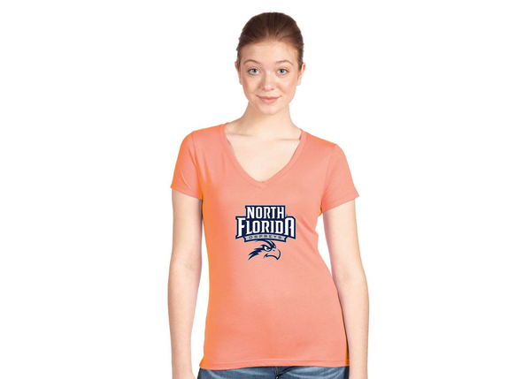 Women's UNF Ospreys Next Level V-Neck T-Shirt