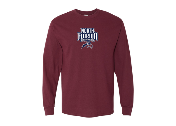 Men's UNF Ospreys Gildan Heavy Cotton Long Sleeve T-Shirt