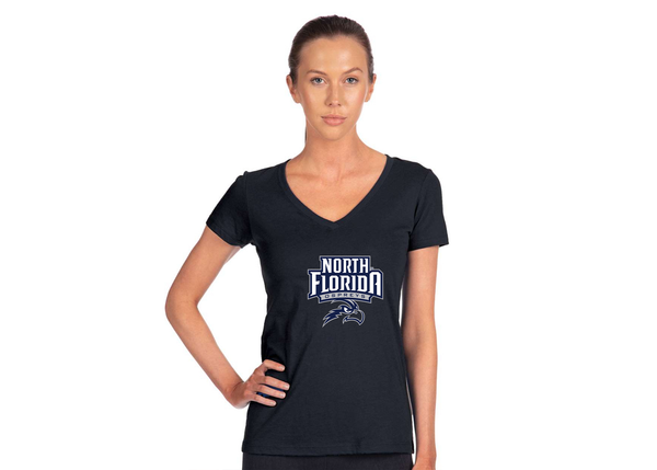 Women's UNF Ospreys Next Level V-Neck T-Shirt