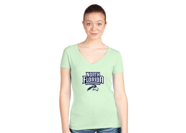 Women's UNF Ospreys Next Level V-Neck T-Shirt