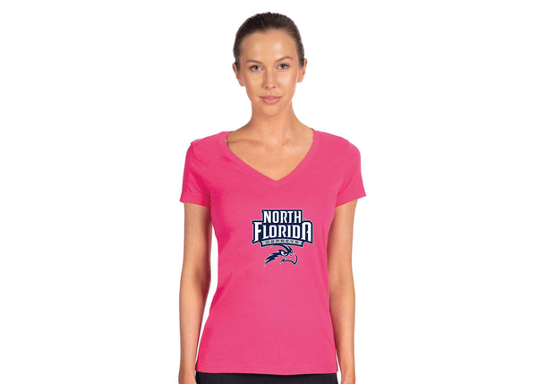 Women's UNF Ospreys Next Level V-Neck T-Shirt