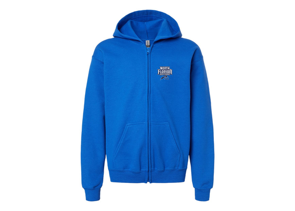 Gildan Heavy Blend Youth UNF Ospreys Full Zip Hooded Sweatshirt