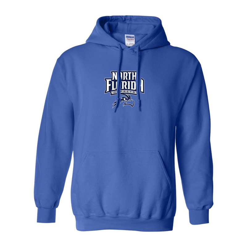 Men's UNF Ospreys Gildan  Heavy Blend Hooded Sweatshirt