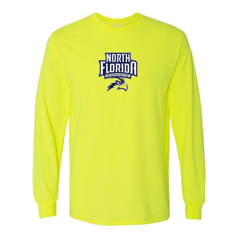 Men's UNF Ospreys Gildan Heavy Cotton Long Sleeve T-Shirt