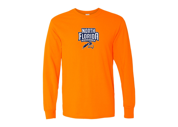 Men's UNF Ospreys Gildan Heavy Cotton Long Sleeve T-Shirt