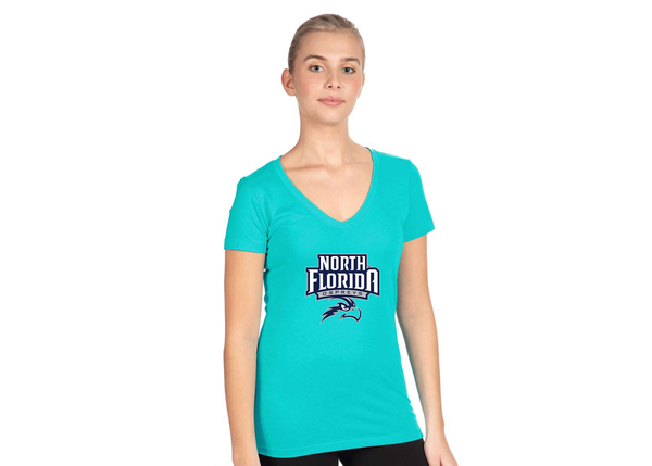 Women's UNF Ospreys Next Level V-Neck T-Shirt