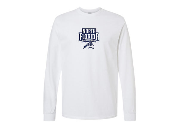 Men's UNF Ospreys Gildan Heavy Cotton Long Sleeve T-Shirt